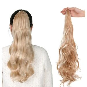 Showcoco flexible ponytail wrap extension 32 inches